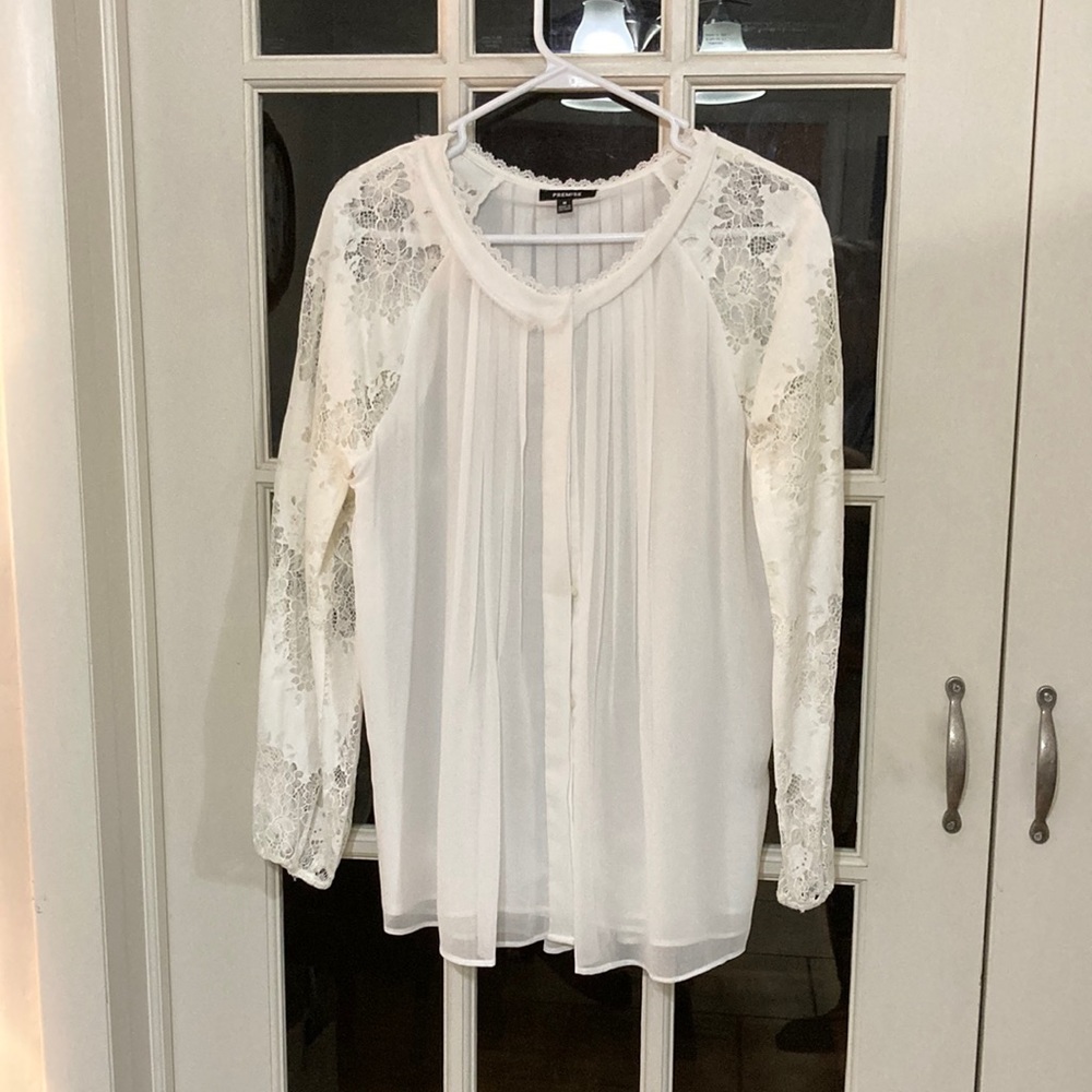 Premise long sleeve blouse